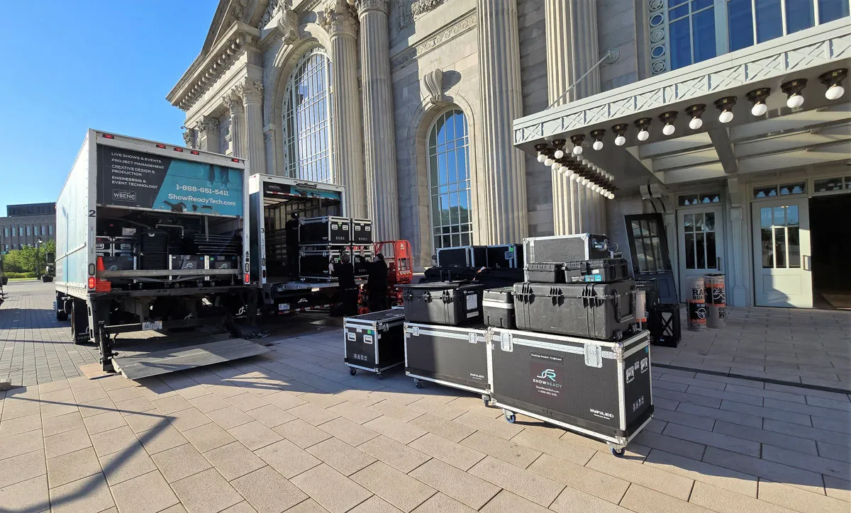 Detroit Promise Ball Event Set Up